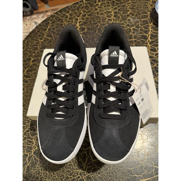 Adidas VL Court 3.0 Shoe Mens Sz 9 Black/White Low Top Sneaker Skateboard Low main image 11